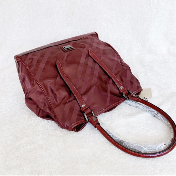 NWT Authentic Burberry Runway Check Tall Tote Bag​ - Picture 6 of 9